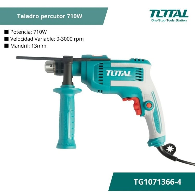 TALADRO 710W 13MM TOTAL